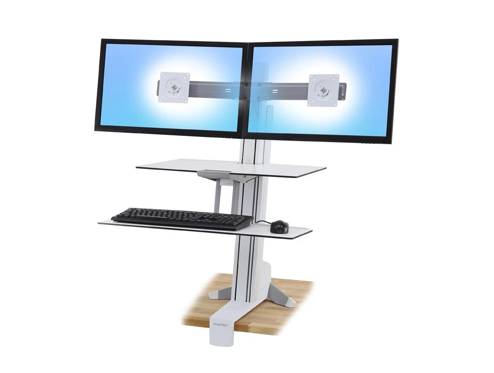 33 349 211 Ergotron Workfit S Dual Monitor With Worksurface