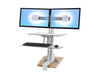 33 349 211 Ergotron Workfit S Dual Monitor With Worksurface