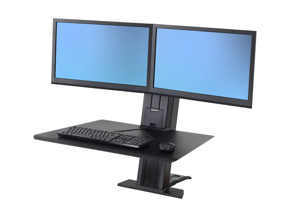 33 407 085 Ergotron Workfit Sr Dual Monitor Sit Stand Workstation