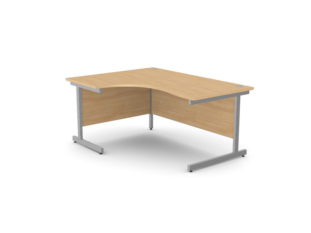 Custom Ashford Metal Leg Crescent Desk - Ref: ORTOAQ