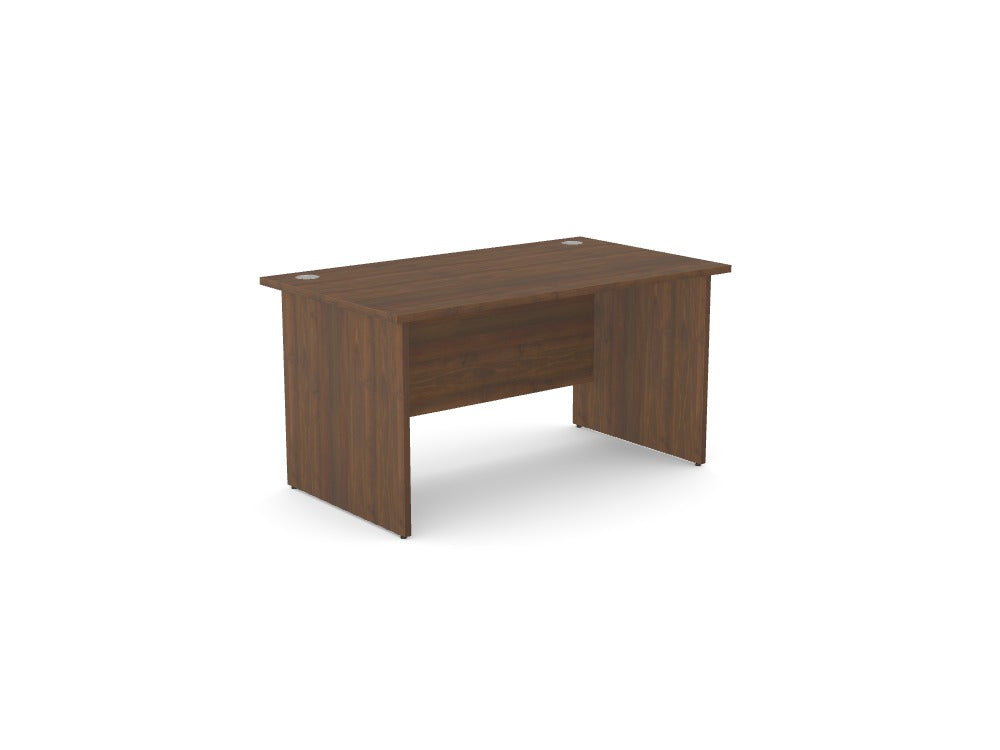 Custom Ashford Panel Leg Straight Desk - Ref: QSTRTL