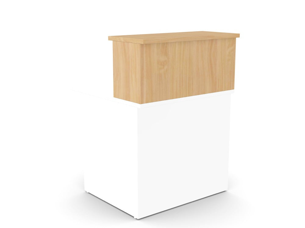 Custom Ashford Reception Desk Riser - Ref: QI5WO9