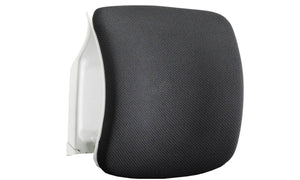 Zure White Shell Black Fabric Headrest Image 2