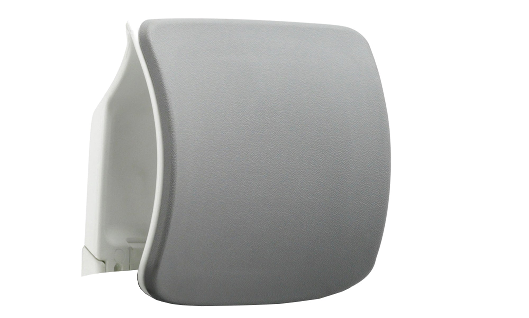 Zure White Shell Black Fabric Headrest Image 2