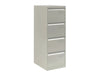 AOC Filing Cabinet Foolscap Flush Front with Four Drawer - Goose Grey