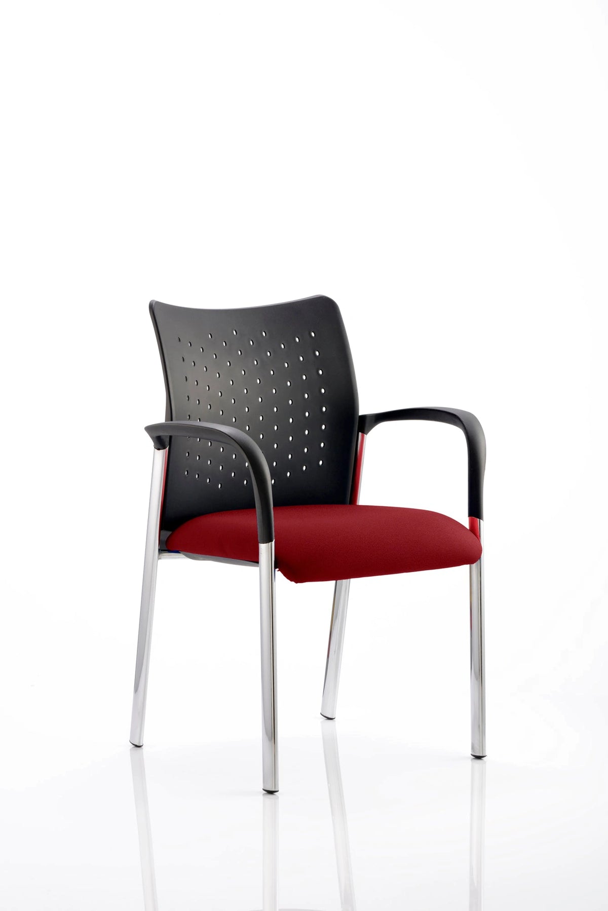 Academy Stacking Medium Back Visitor Office Chair KCUP0004 1