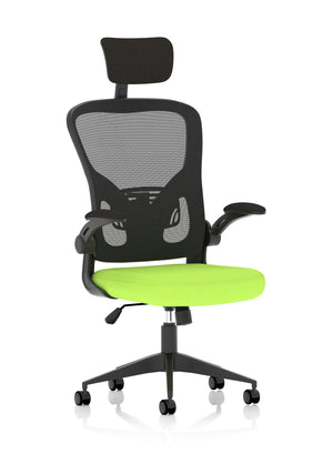 Ace Executive Mesh Chair With Folding Arms KCUP2003 2