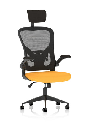 Ace Executive Mesh Chair With Folding Arms KCUP2004 2