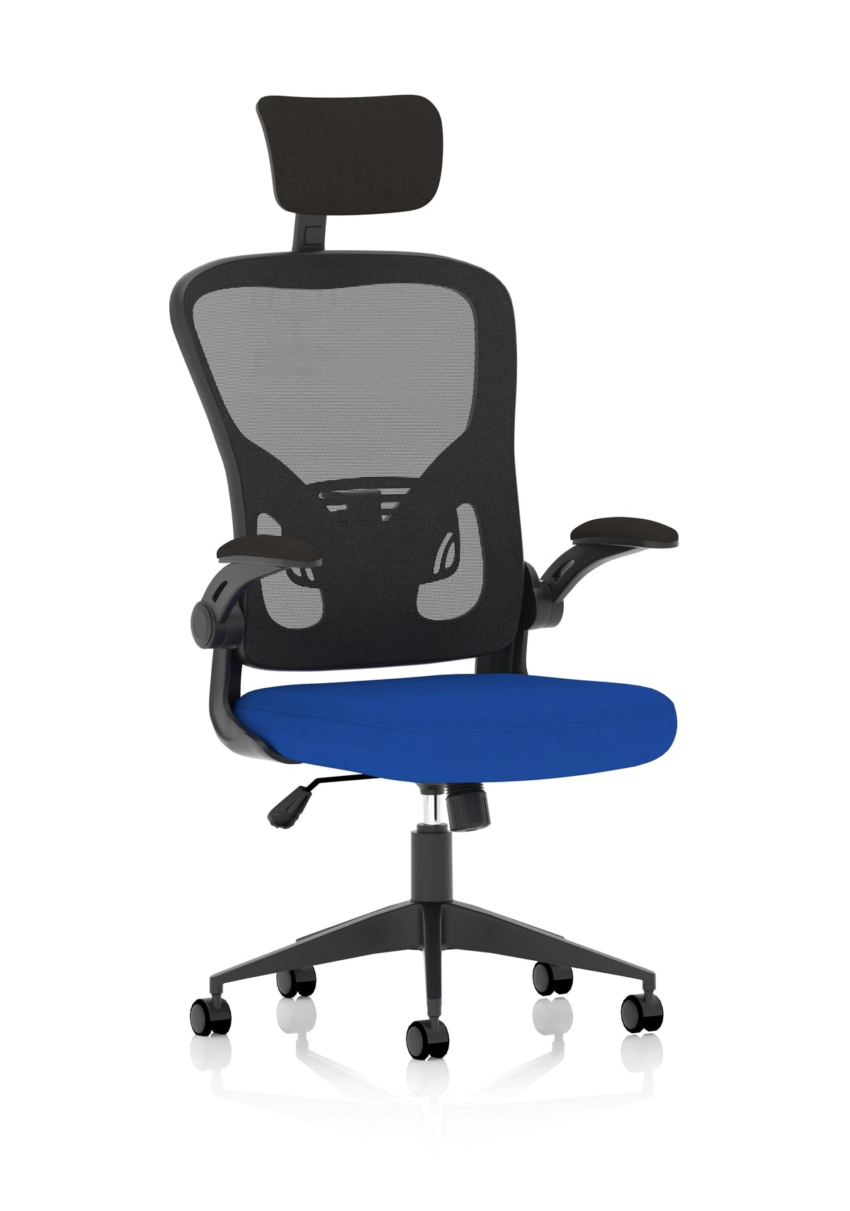 Ace Executive Mesh Chair With Folding Arms KCUP2005 1