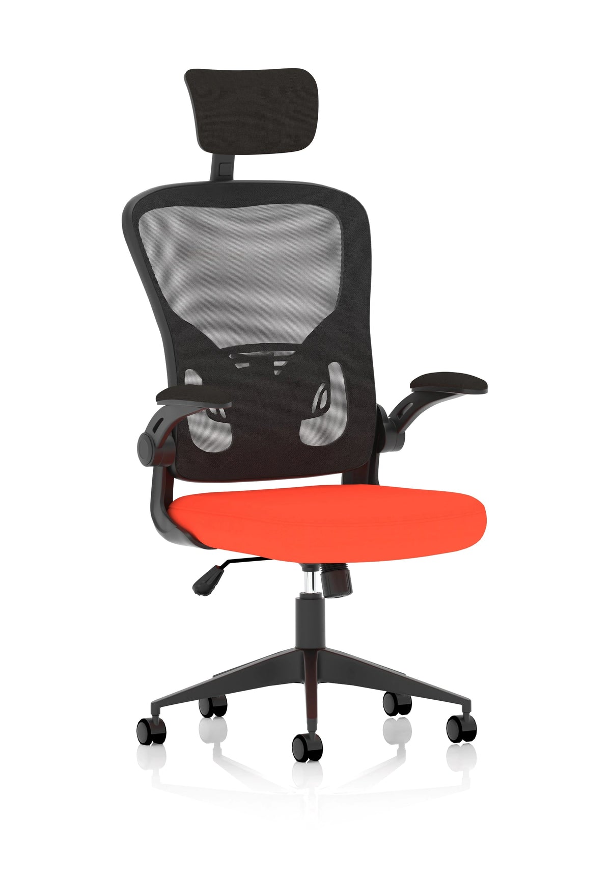 Ace Executive Mesh Chair With Folding Arms KCUP2006 1