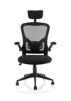 Ace Executive Mesh Chair With Folding Arms OP000317 3