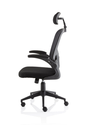 Ace Executive Mesh Chair With Folding Arms OP000317 5