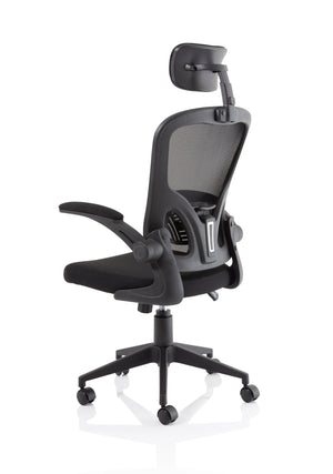 Ace Executive Mesh Chair With Folding Arms OP000317 6