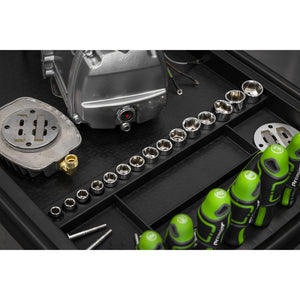 Adjustable-Height Mobile Workstation with Removable Top Tray AP201 11