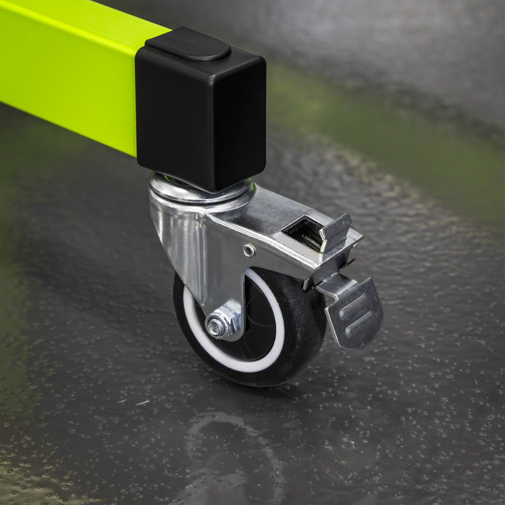 Adjustable-Height Mobile Workstation with Removable Top Tray AP201 9