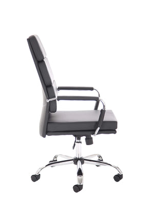 Advocate Executive Chair Black Soft Bonded Leather With Arms BR000204 3