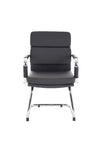 Advocate Visitor Chair Black Soft Bonded Leather With Arms BR000206 3