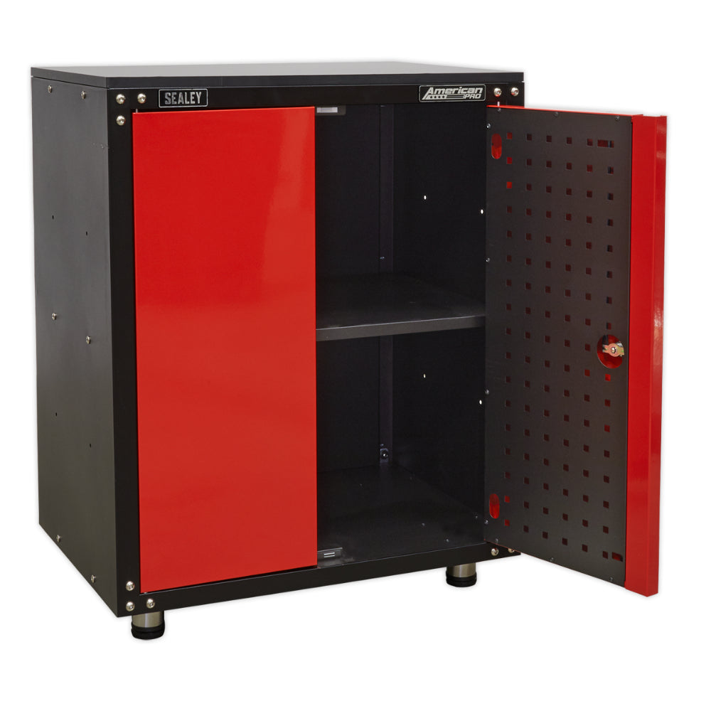 American PRO Modular Cabinet with Worktop 2 Door 665mm APMS81 3