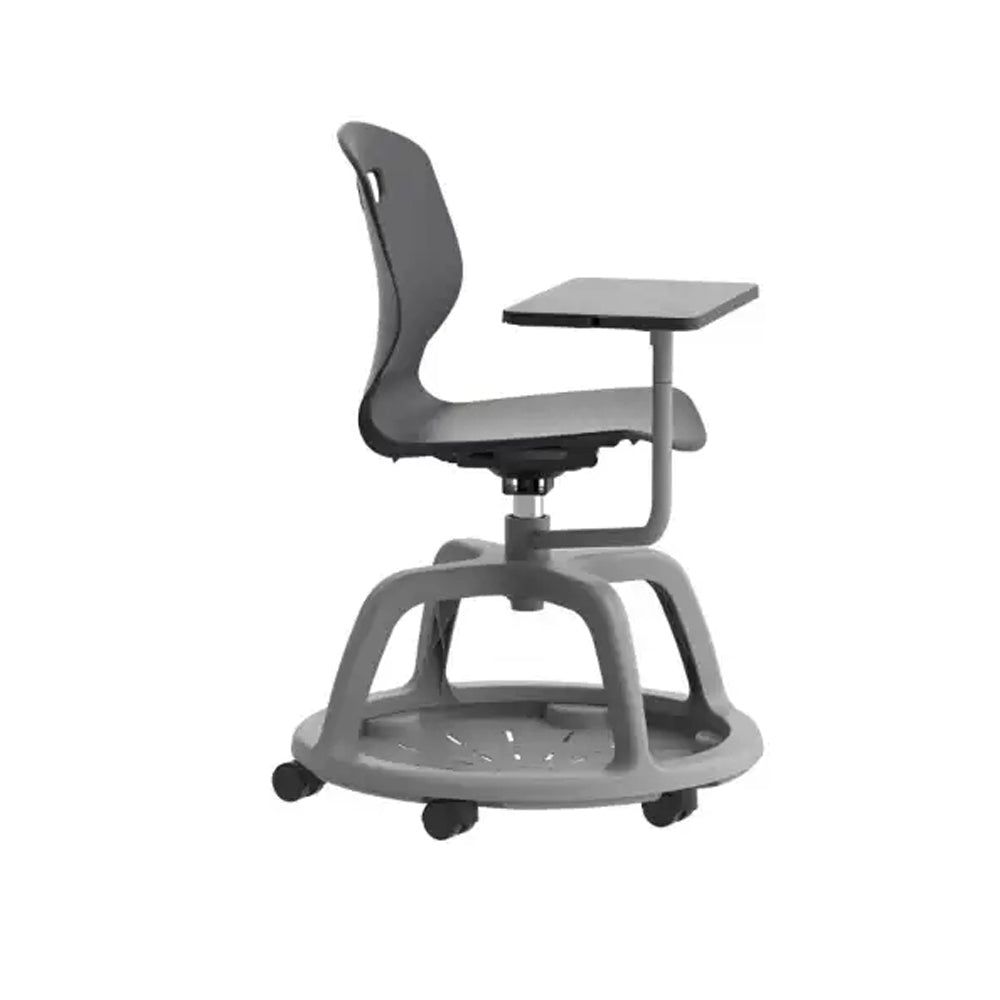 Arc Community Swivel Chair with Arm Tablet TA10AN 4