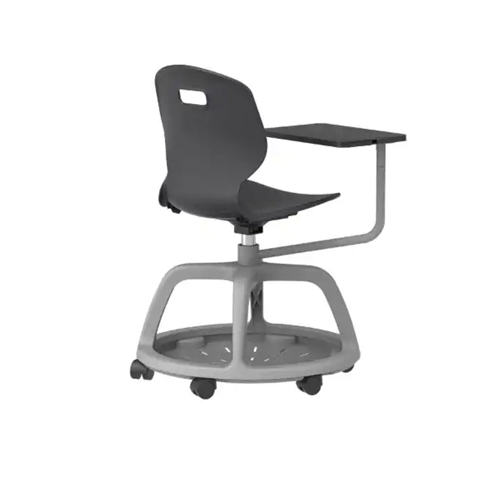 Arc Community Swivel Chair with Arm Tablet TA10AN 5