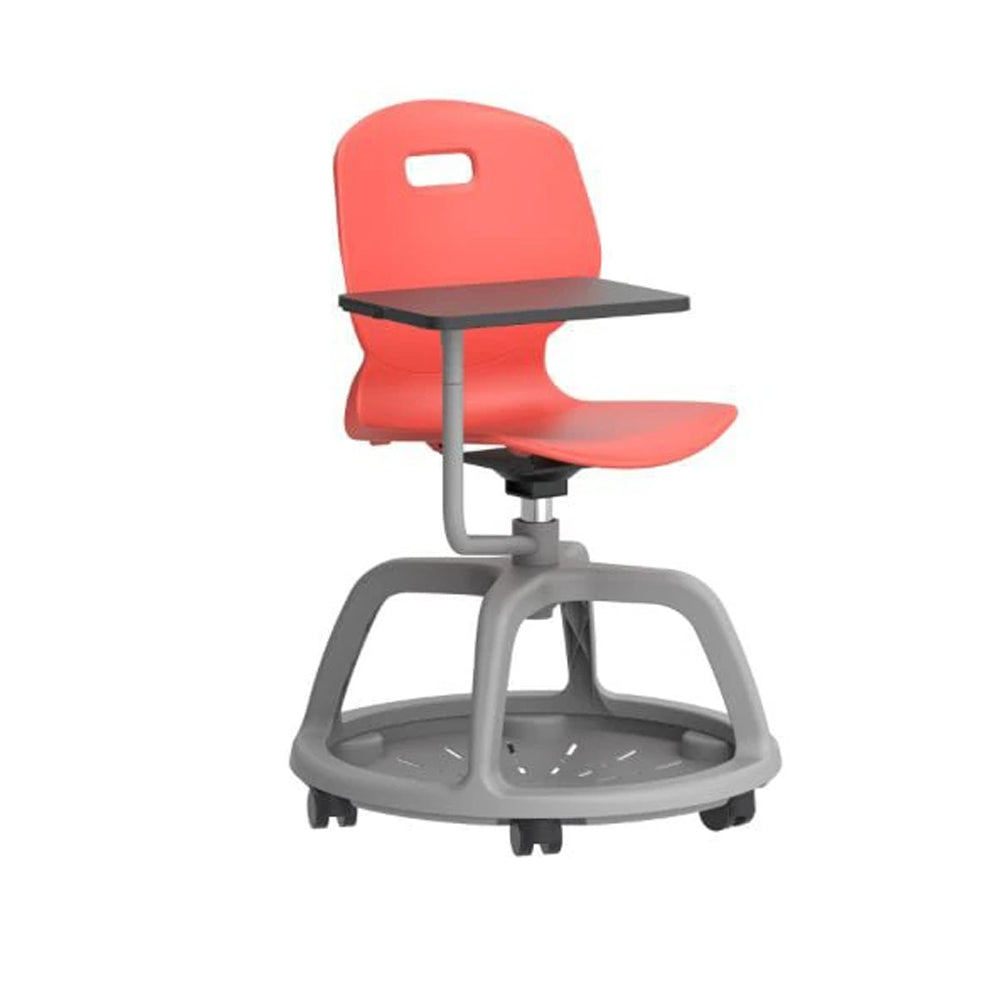 Arc Community Swivel Chair with Arm Tablet TA10C 1