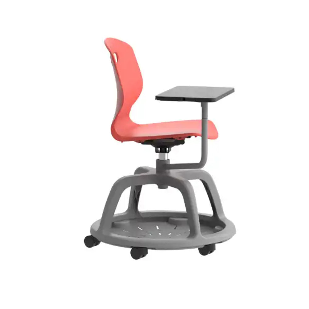 Arc Community Swivel Chair with Arm Tablet TA10C 4