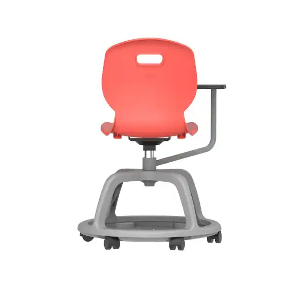 Arc Community Swivel Chair with Arm Tablet TA10C 6