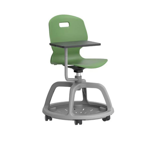 Arc Community Swivel Chair with Arm Tablet TA10AN 1
