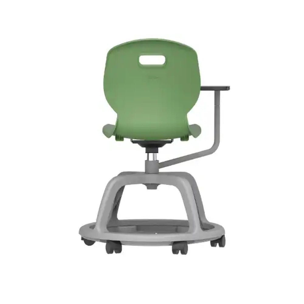 Arc Community Swivel Chair with Arm Tablet TA10F 6