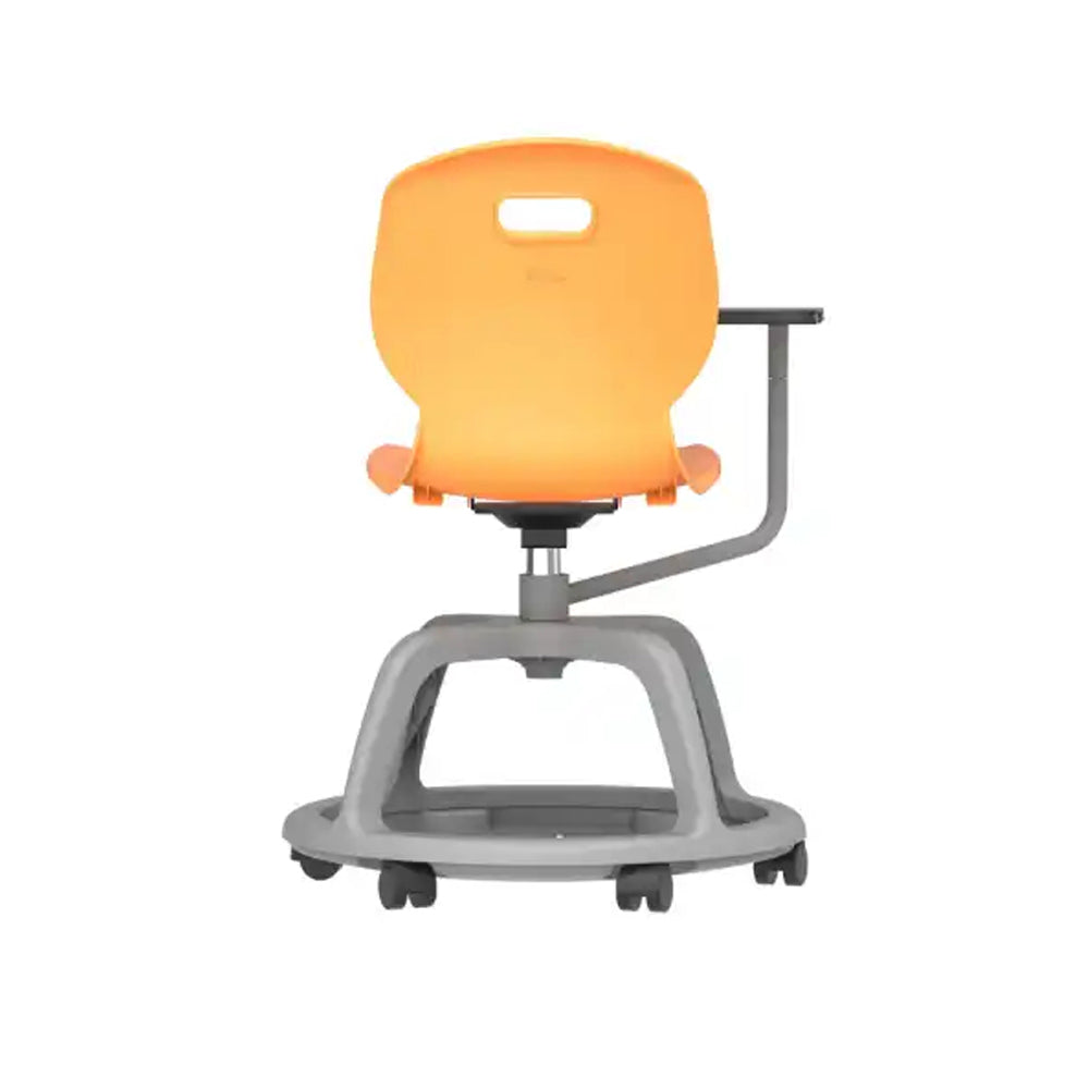 Arc Community Swivel Chair with Arm Tablet TA10M 6