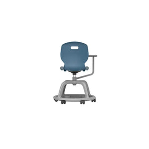 Arc Community Swivel Chair with Arm Tablet TA10SB 6