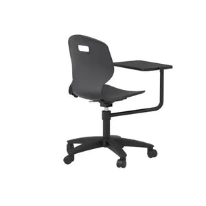 Arc Swivel Tilt Chair with Arm Tablet TA8AN 5