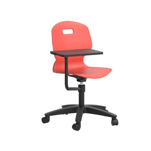 Arc Swivel Tilt Chair with Arm Tablet TA8AN 1