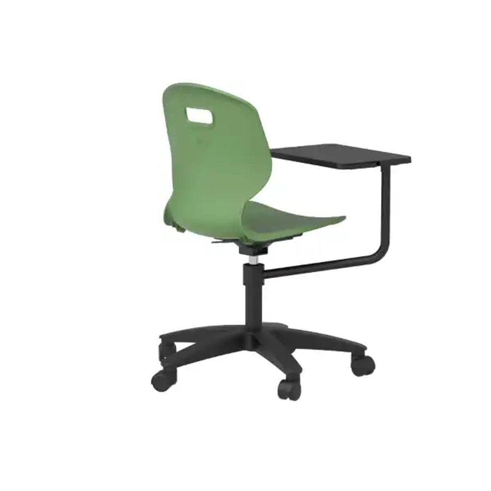 Arc Swivel Tilt Chair with Arm Tablet TA8F 5