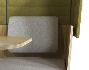 Narbutas Arcipelago Wood Sofa Meeting Booth 3