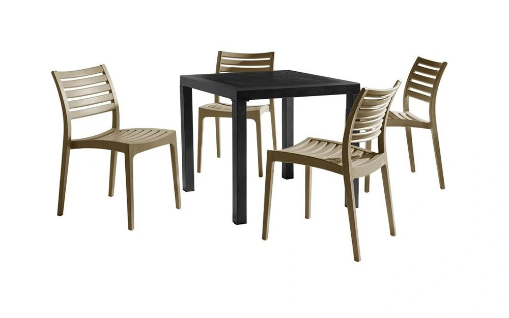 Ares Taupe Dining Set