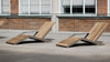 Ares Wooden Outdoor Lounger in Outdoor Setting