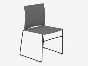Ariz Plastic Seat And Backrest Chair   Model 550V Pro Ari550V Code 517 Blk Na Na