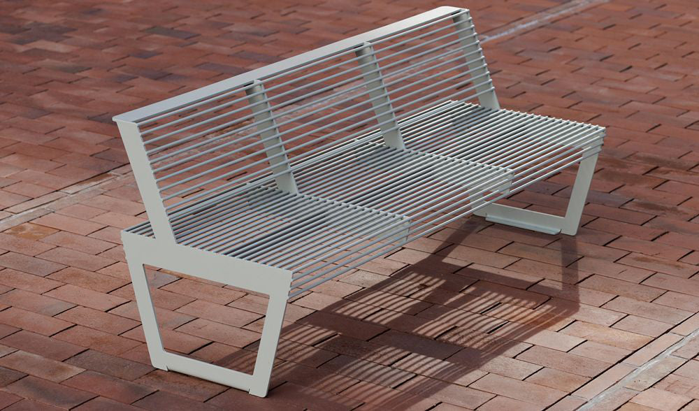 Arte Outdoor Bench Seating in Outdoor Area