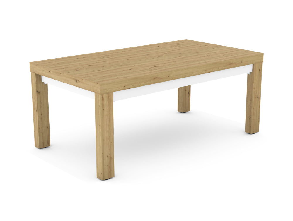 Auttica Executive Wooden Meeting Table in Natural Oak Finish