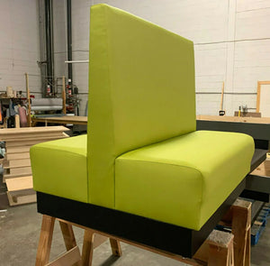 Ava Santeen Sooth Seating Double Booth In A Factory Setting