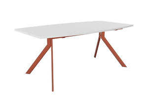 Axy Line Barrel Top Conference Table With Y Leg