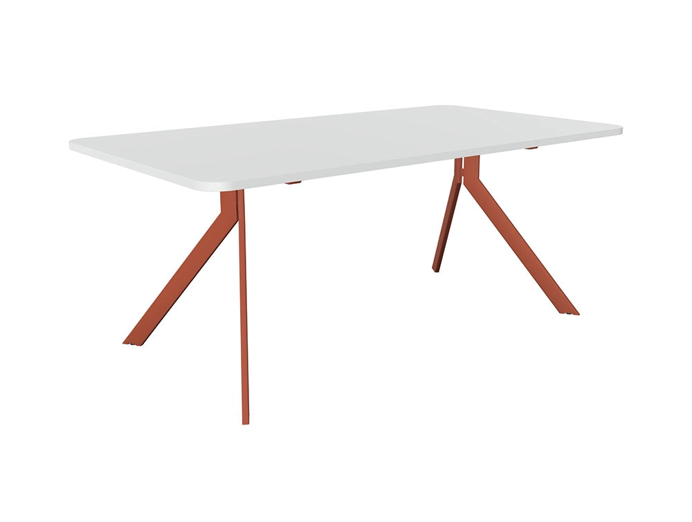 Axy Line Rectangular Top Conference Table With Y Leg