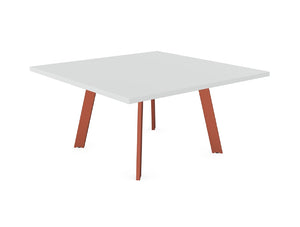 Axy Line Squared Top Low Occasional Table With A Leg