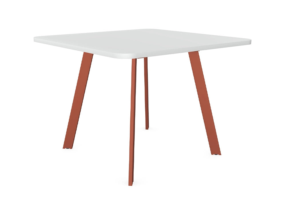 Axy Line Squared Top Occasional Table With A Leg
