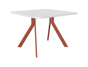 Axy Line Squared Top Occasional Table With Y Leg