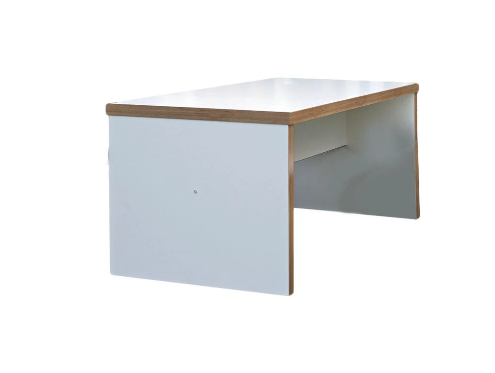 Blk Blw B Block White Canteen Table