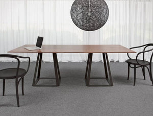 Balma H2 Meeting Table With Metal Base 1