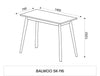Balwoo High Table Dimensions 1