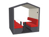 Bea Acoustic Roofed 6 Seater Open Meeting Den No Walls